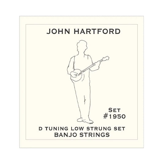 John Pearse John Hartford Banjo Nickel Low D Tuning String Set (11-36)