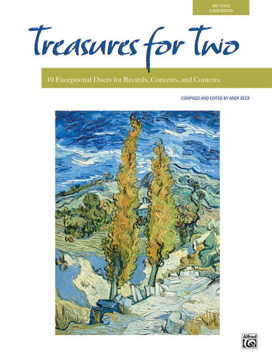 Treasures for Two Vocal Sheet Music Book
