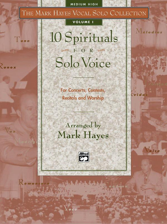 Spirituals 10 for Solo Voice Book 1 Medium/High Vocal Sheet Music