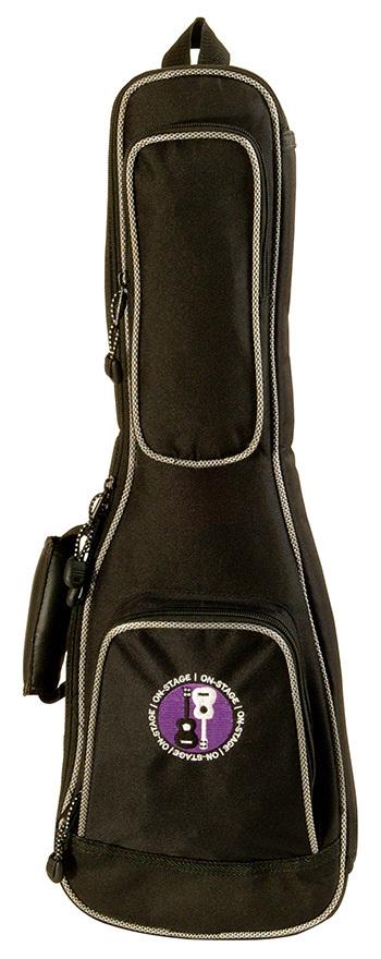 On Stage GBU4103 Deluxe Soprano Ukulele Bag with Foam Lining and Backpack Straps