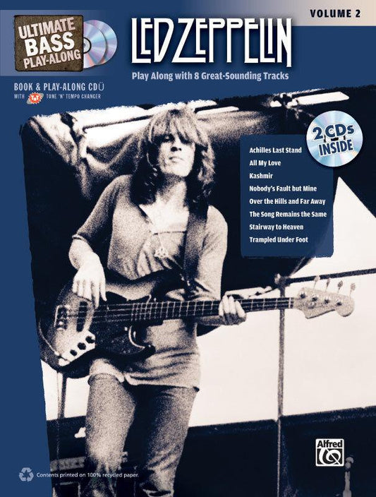 Ultimate Bass Playalong: Led Zeppelin Vol 2 BK/CD