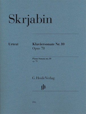 Piano Sonata No 10 Op 70 by Scriabin - Piano Sheet Music