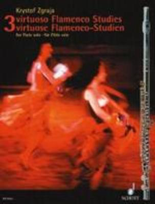 3 Flamenco Studies for Flute Sheet Music
