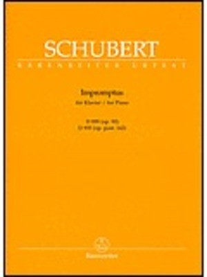 Impromptus Op 90 D 899 and Op 142 D 935 Piano Sheet Music