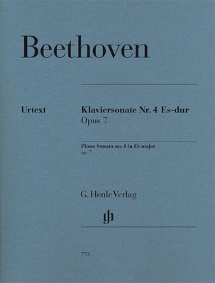 Piano Sonata No 4 Op 7 by Ludwig van Beethoven - Revised Edition by Norbert Gertsch and Murray Perahia