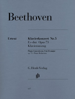 Beethoven - Concerto #5 Op. 73 E-flat Major "Emperor" for 2 Pianos - Henle HN637