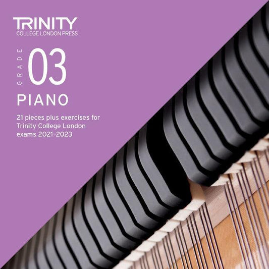 Trinity Piano Exam 2021-23 Grade 3 CD with Demo Recordings and Duet Parts