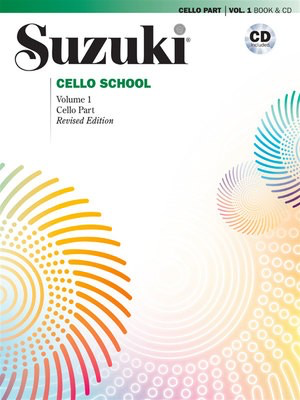 Suzuki Cello School Book/Volume 1 with CD - Recorded by Tsuyoshi Tsutsumi, International Edition Summy Birchard 40697