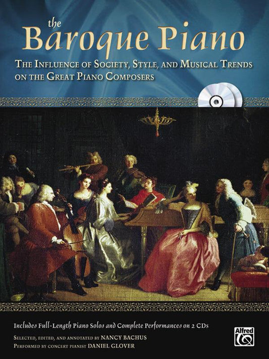 Baroque Piano Book with CDs by Nancy Bachus