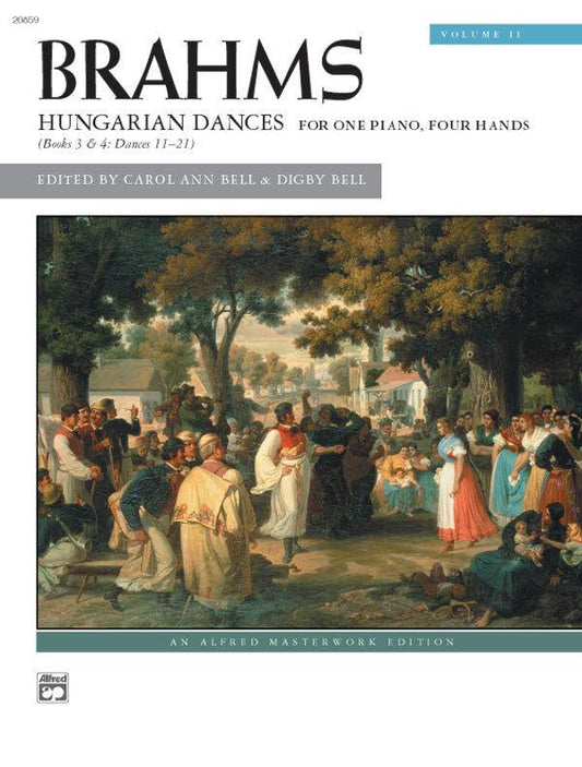 Hungarian Dances Volume 2 Piano Duet Sheet Music