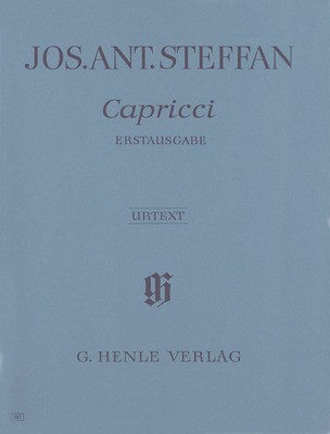 5 Capricci for Piano Solo by Joseph Anton Steffan - First Edition Sheet Music