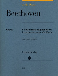 Beethoven - At the Piano, 9 Original Pieces for Piano - Henle HN1820