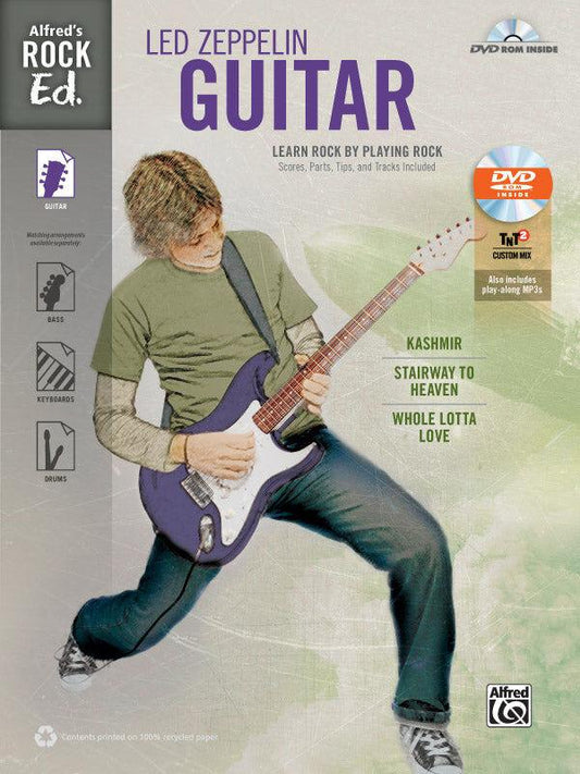 Alfred Rock Ed Led Zeppelin Guitar Tab with DVD-ROM