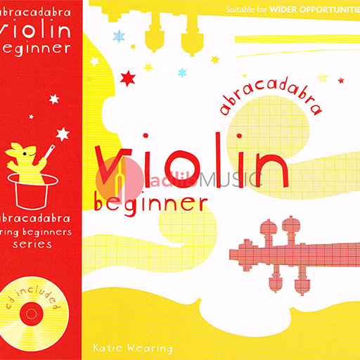 Abracadabra Violin Beginner Book with CD