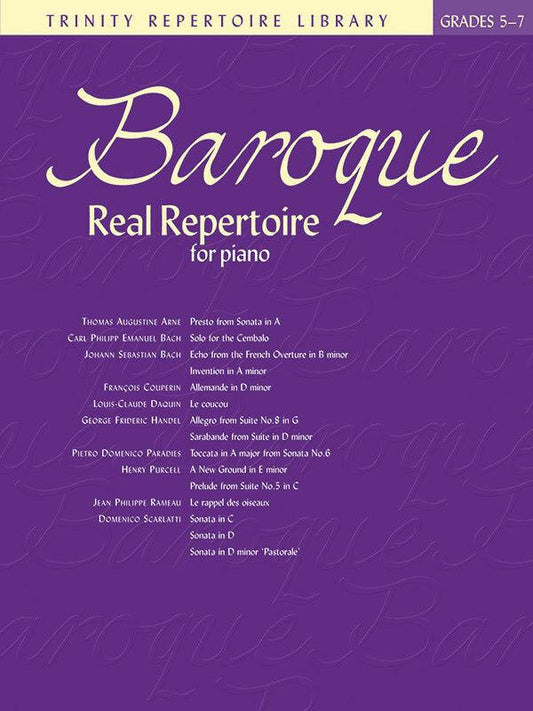 Baroque Real Repertoire Piano Arrangements - Brown