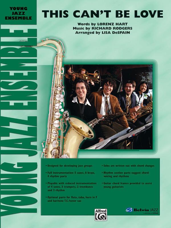 This Can't Be Love Jazz Ensemble Sheet Music Gr 3.5