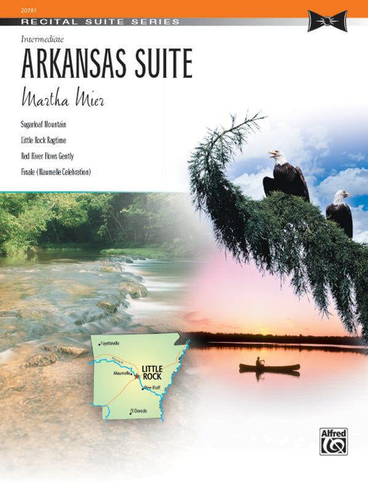Arkansas Suite for Piano Solo - Intermediate Sheet Music