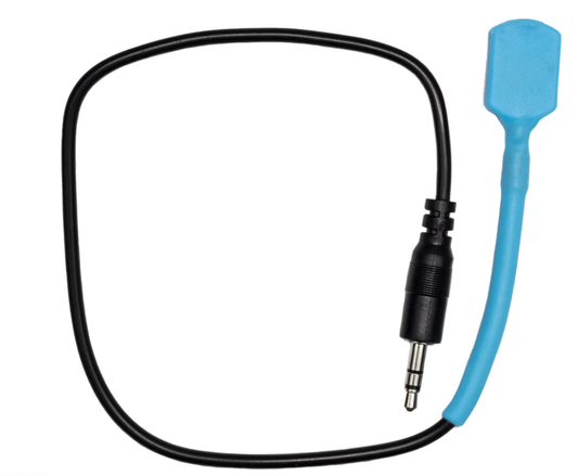 AirTurn Bite Switch - Momentary Switch for Music, Gaming, and Assistive Tech with 6ft Extension Cable and Flexible Design