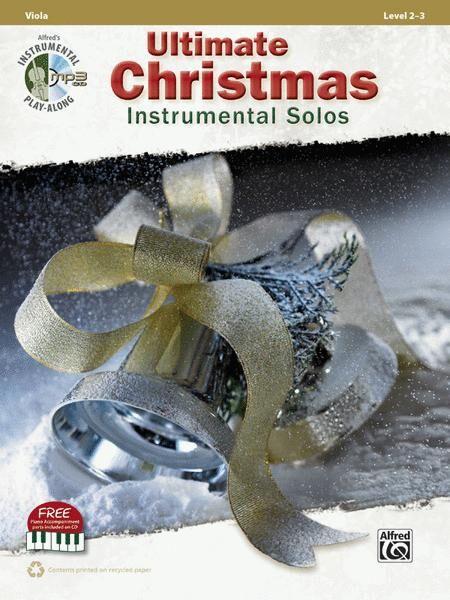 Ultimate Christmas Instrumental Solos for Viola Book with CD