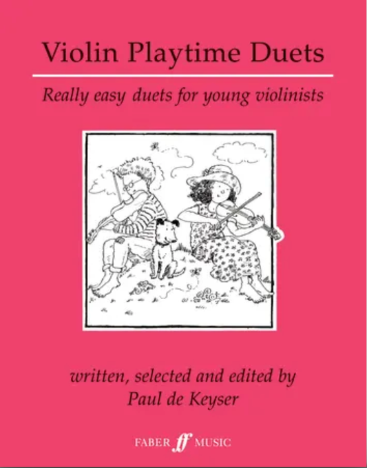 Violin Playtime Duets Sheet Music for Two Violins