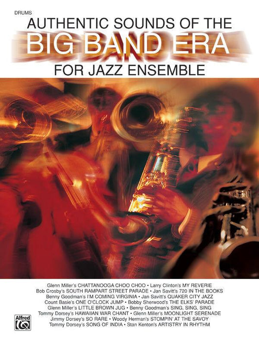 Authentic Sounds of Big Band Era Drums Percussion Sheet Music
