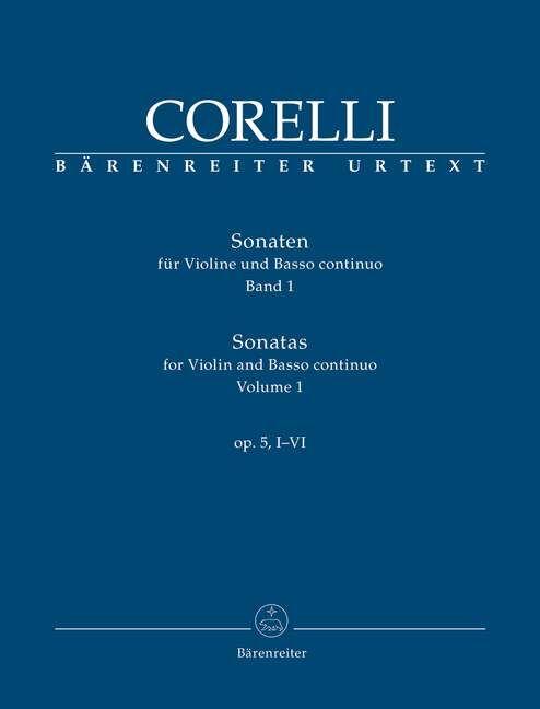 Sonatas for Violin & Continuo Op 5 No 1-6 Sheet Music