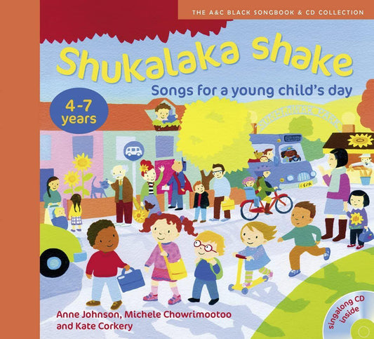 Shukalaka Shake Book and CD with 24 Songs for Early Years Learning and Play