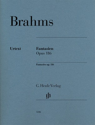 Brahms Fantasies Op. 116 Nos. 1-7 Piano Solo Sheet Music