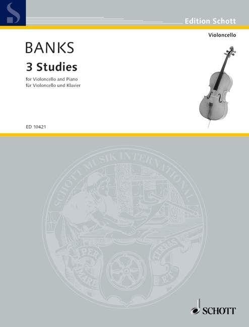 Three Studies for Cello and Piano Sheet Music