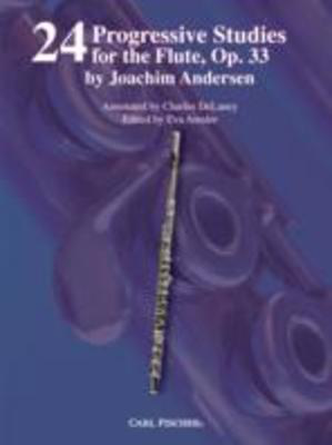 24 Progressive Studies for the Flute Op. 33 by Joachim Andersen - Flute Sheet Music by Carl Fischer