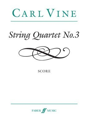 String Quartet No 3 Score - Chamber Sheet Music for Small Ensemble