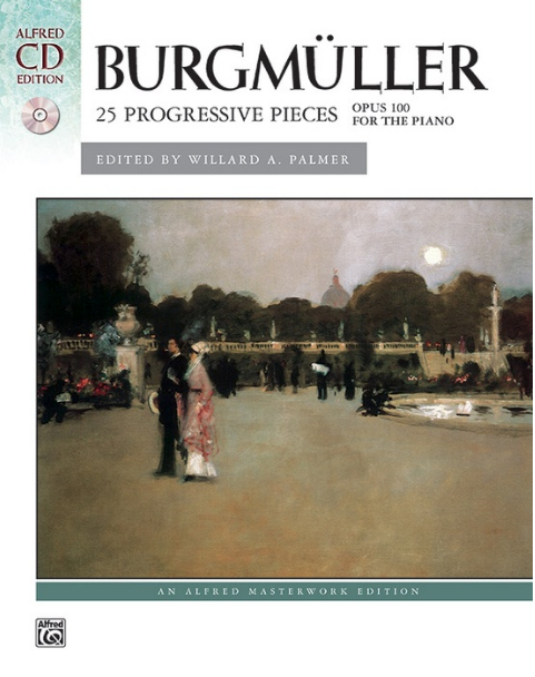 Burgmuller 25 Progressive Pieces Op 100 with CD