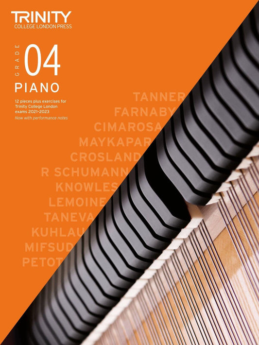 Trinity Piano Exam Pieces 2021-23 Grade 4 Book - Trinity College London TCL020277