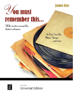 You Must Remember This Clarinet and Piano Sheet Music