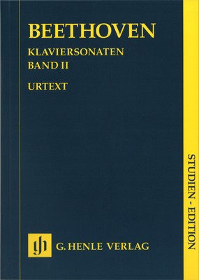 Piano Sonatas Volume 2 Study Score by Henle Urtext