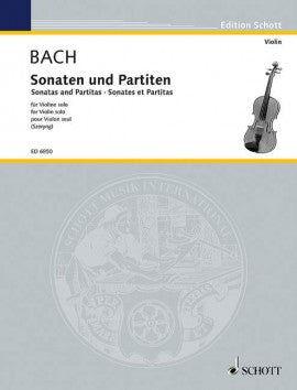 Bach Sonatas and Partitas for Violin - Edition Schott