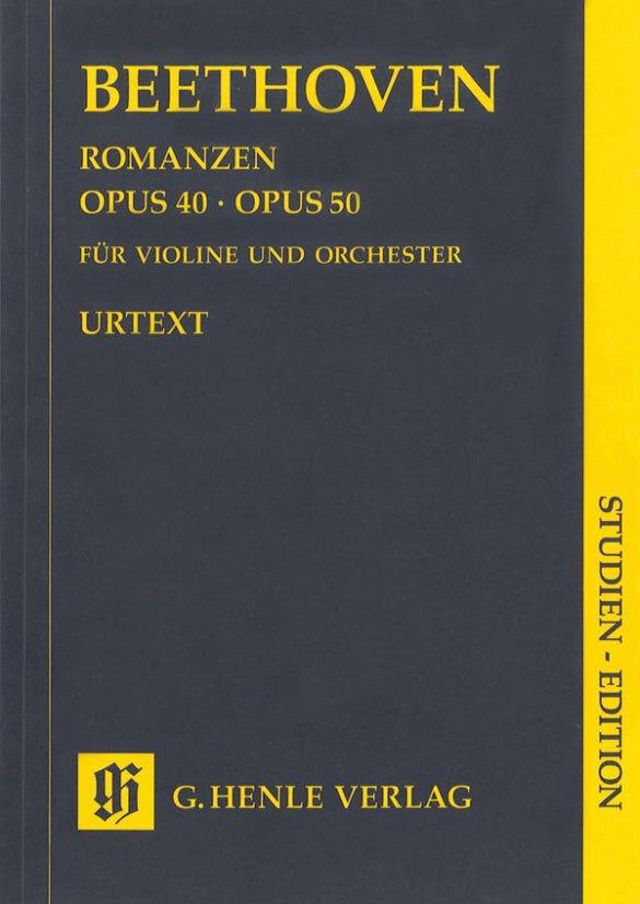 Beethoven - 2 Romances Op. 40 & 50 Study Score Henle HN9803