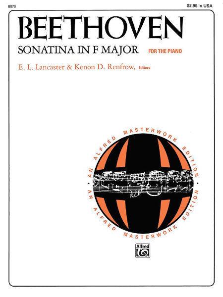 Beethoven Piano Sonatina in F Major - Sheet Music for Late Intermediate Pianists