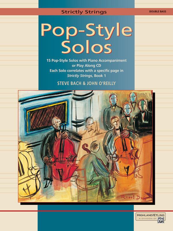 Strictly Strings Pop Solo DB BK - Bach O'Reilly - Alfred Music