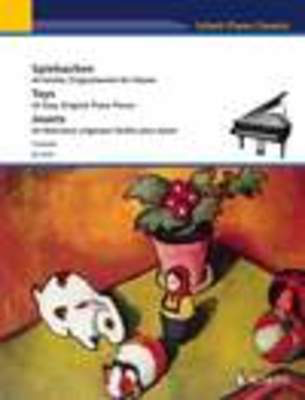 Toys 44 Easy Original Piano Pieces Sheet Music Album