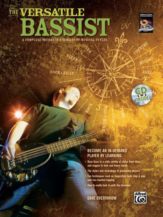 Versatile Bassist BK/CD - Guitar Sheet Music