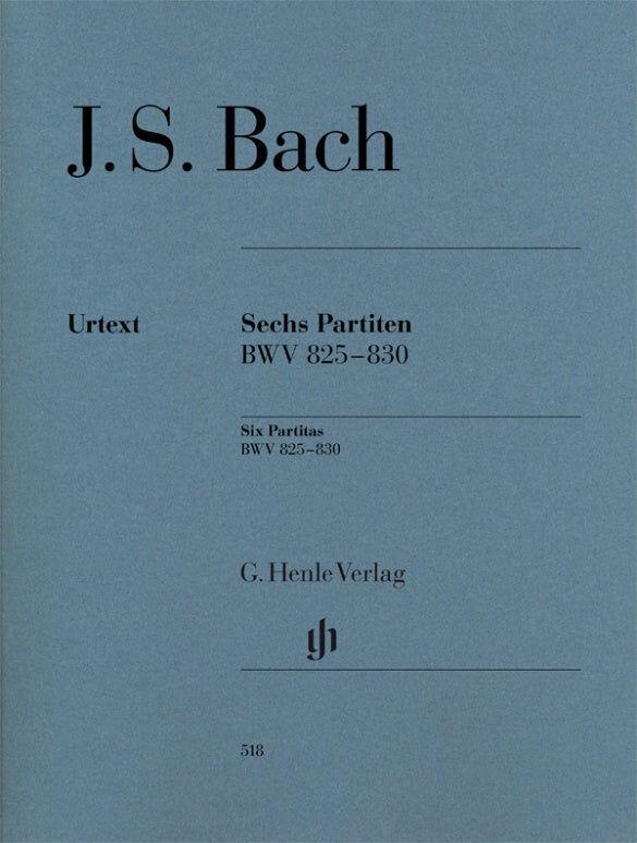 Bach - Six Partitas BWV 825-830 - Piano Solo Sheet Music - Henle HN518