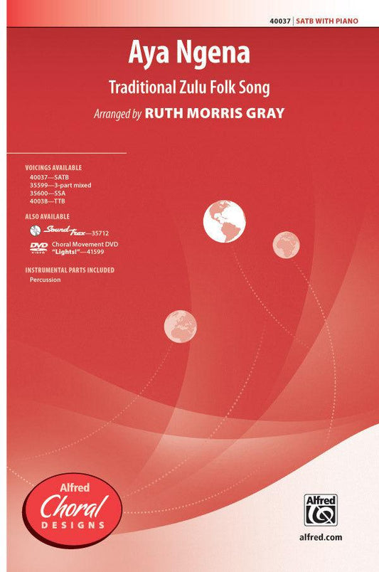 Aya Ngena SATB Choral Sheet Music