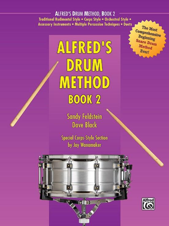 Alfred's Drum Method Book 2 by Black & Feldstein, SKU 238