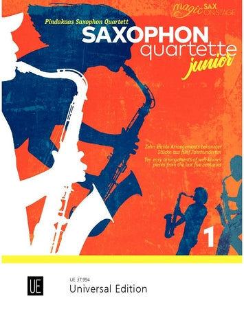 Saxophone Quartets Junior 1 - AATB/AATT - Pindakaas Saxophon Quartett Universal UE37994