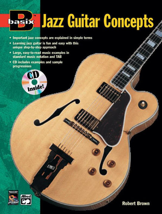 Basix Jazz Guitar Concepts Book and CD
