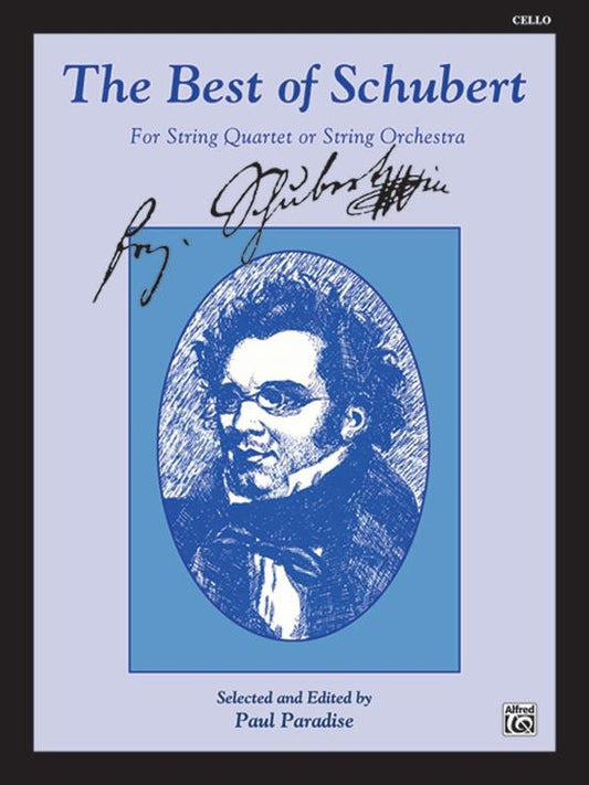 Best of Schubert for Cello - Orchestral Arrangements