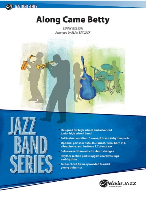 Along Came Betty Jazz Ensemble Sheet Music Gr 3