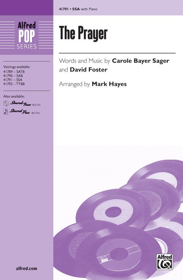 The Prayer SSA Choral Sheet Music - Celine Dion & Andrea Bocelli Duet Arrangement