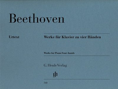 Beethoven - Works for Piano Four-Hands - 2 Pianos - Henle HN568